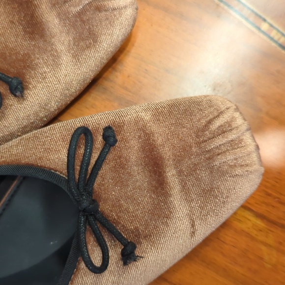 Velvet ballet flats - Picture 2 of 4
